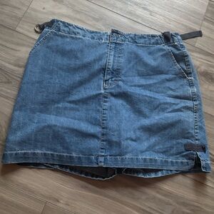 Y2K Denim Skort